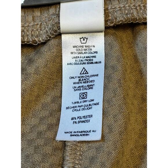 Fleece Factory Olive Green Pull On Pockets Stretch Men's Shorts Size XL Casual - Picture 4 of 4